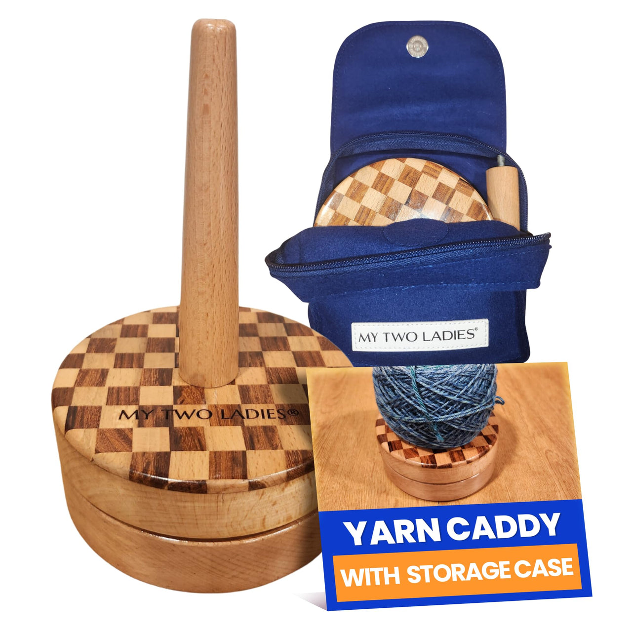 Artisan Yarn Caddy | w/Premium Case