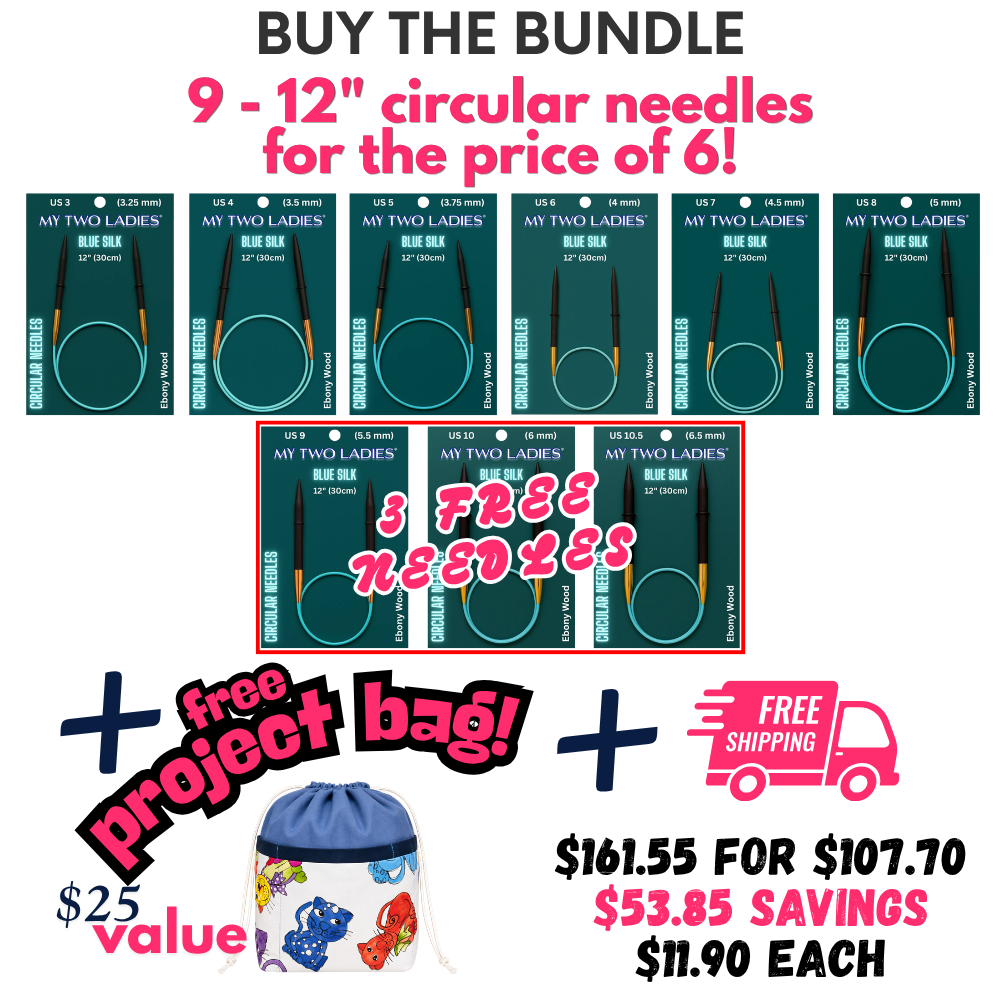 12" Circular Needle Bundle