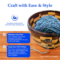 Thumbnail for Artisan Yarn Bowl | Round