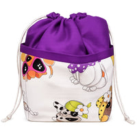 Thumbnail for Stylish 9 Pocket Drawstring Project Bag | Cool Dogs