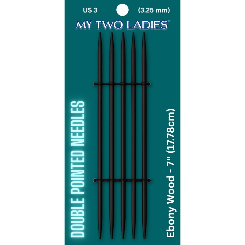 Infinity | Double Pointed Needles | Ebony | 11 Sizes