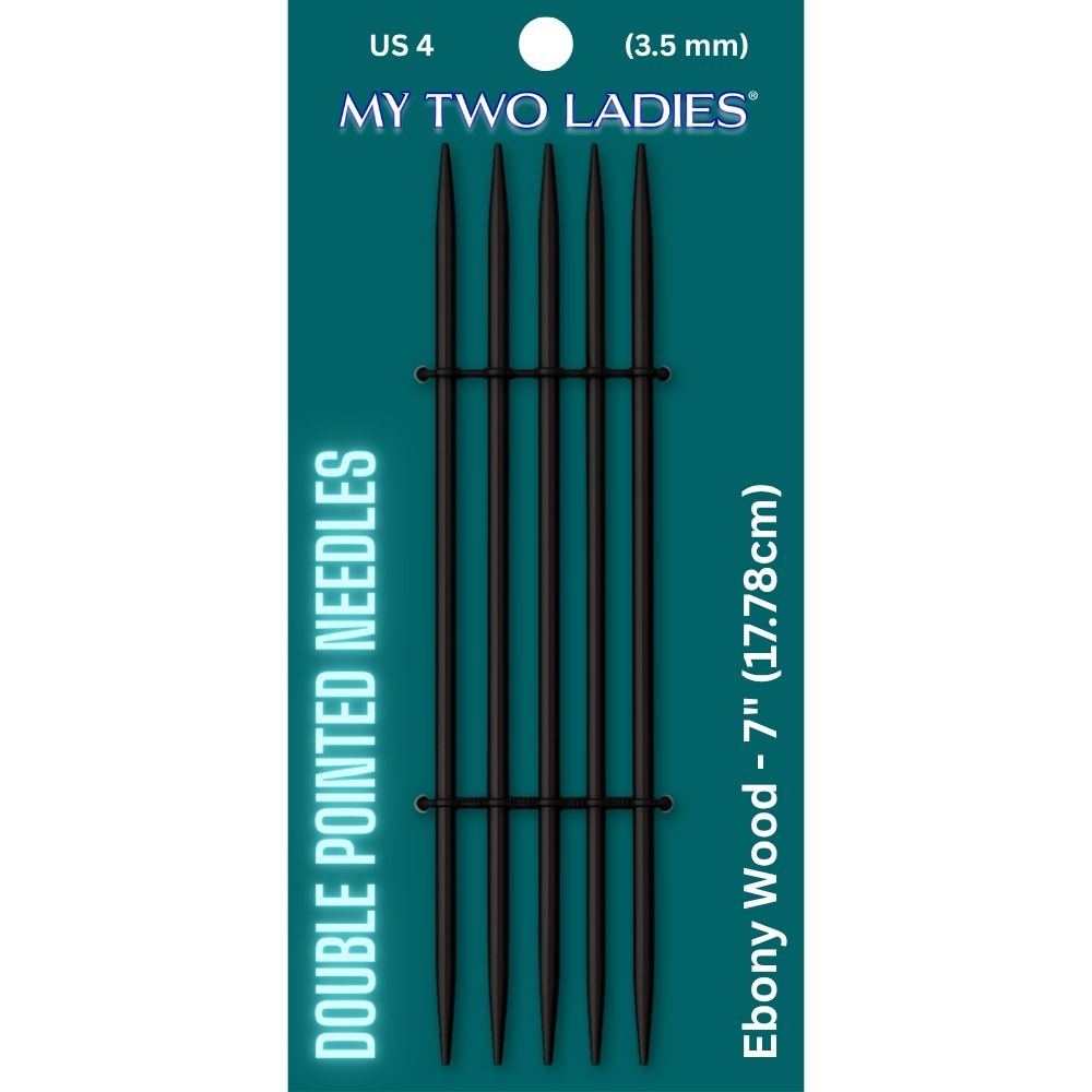 Infinity | Double Pointed Needles | Ebony | 11 Sizes