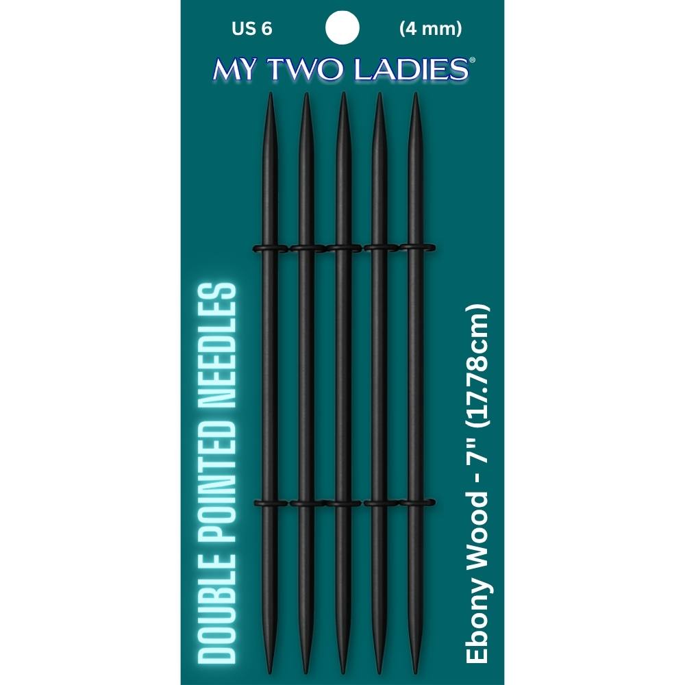 Infinity | Double Pointed Needles | Ebony | 11 Sizes