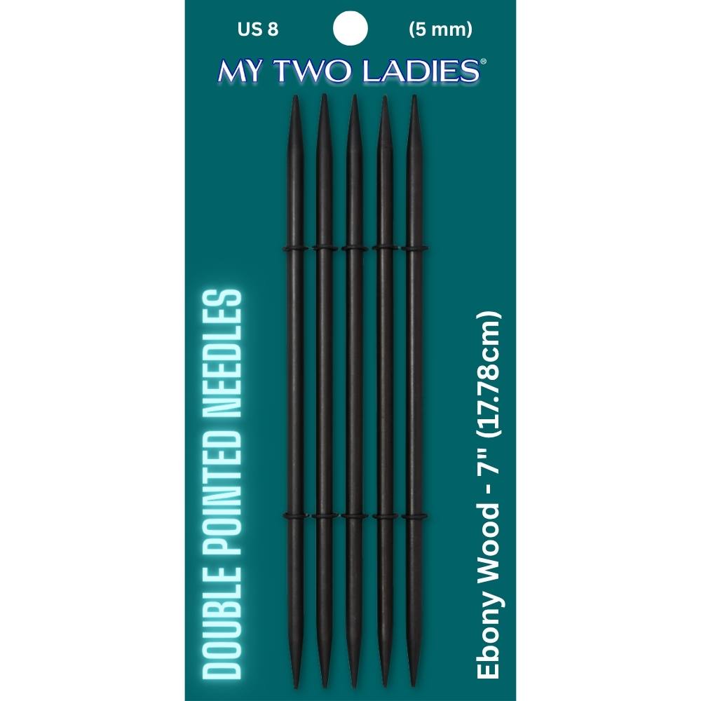 Infinity | Double Pointed Needles | Ebony | 11 Sizes