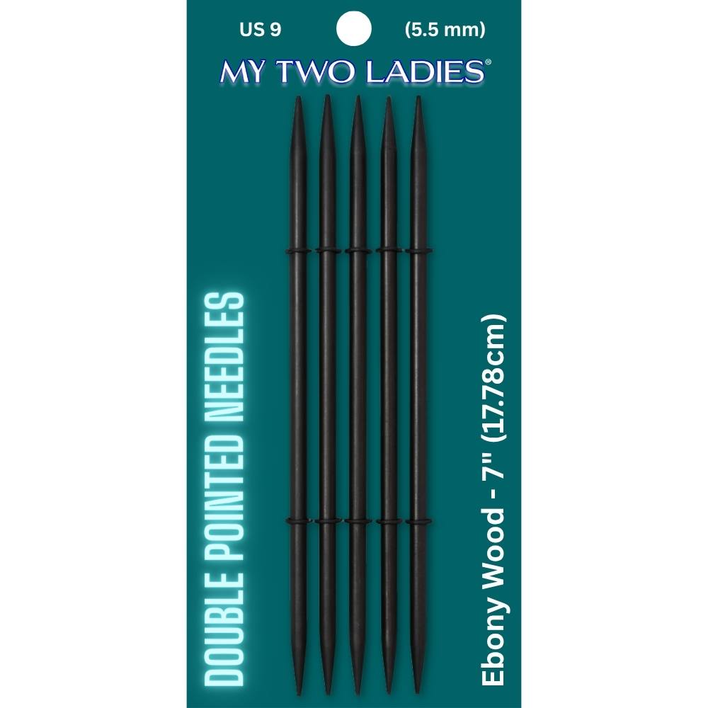 Infinity | Double Pointed Needles | Ebony | 11 Sizes