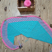 Thumbnail for Blue Silk | Big Blanket Set | Adjustable Knitting Needles | 4 Sizes | US13, US15, US17, US19 | w/custom case