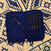 Thumbnail for Infinity | Crochet Hook Set | Ebony | Sizes J, K, L, M, N, O | w/custom case