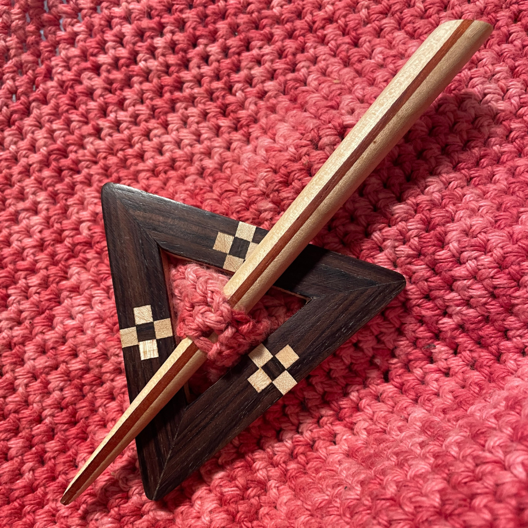 Triangular Shawl Pin w/stick