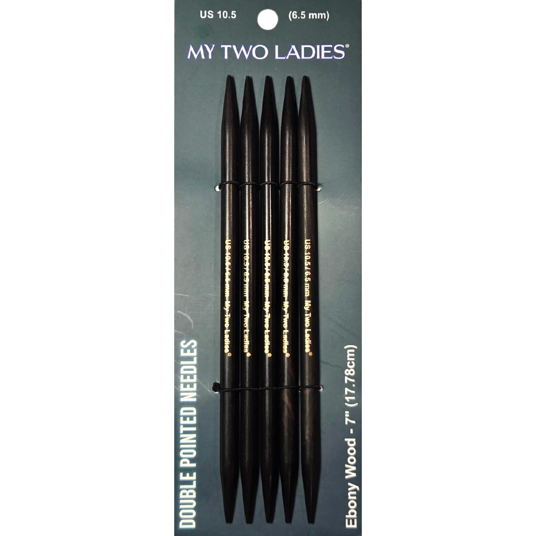 Infinity | Double Pointed Needles | Ebony | 11 Sizes