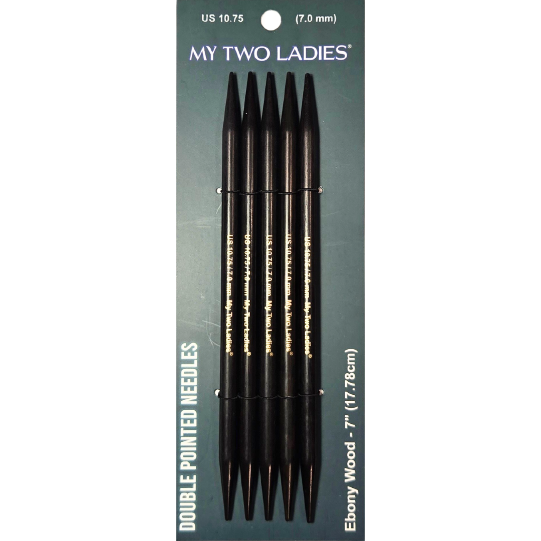 Infinity | Double Pointed Needles | Ebony | 11 Sizes