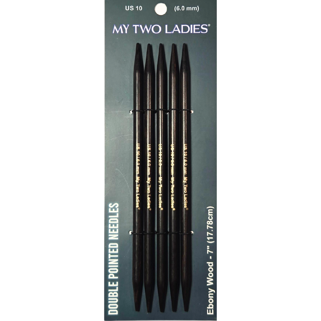 Infinity | Double Pointed Needles | Ebony | 11 Sizes