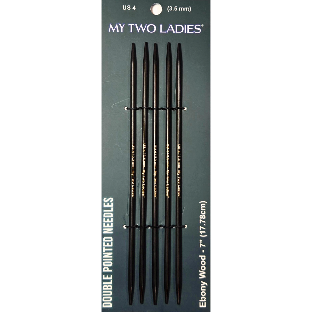 Infinity | Double Pointed Needles | Ebony | 11 Sizes