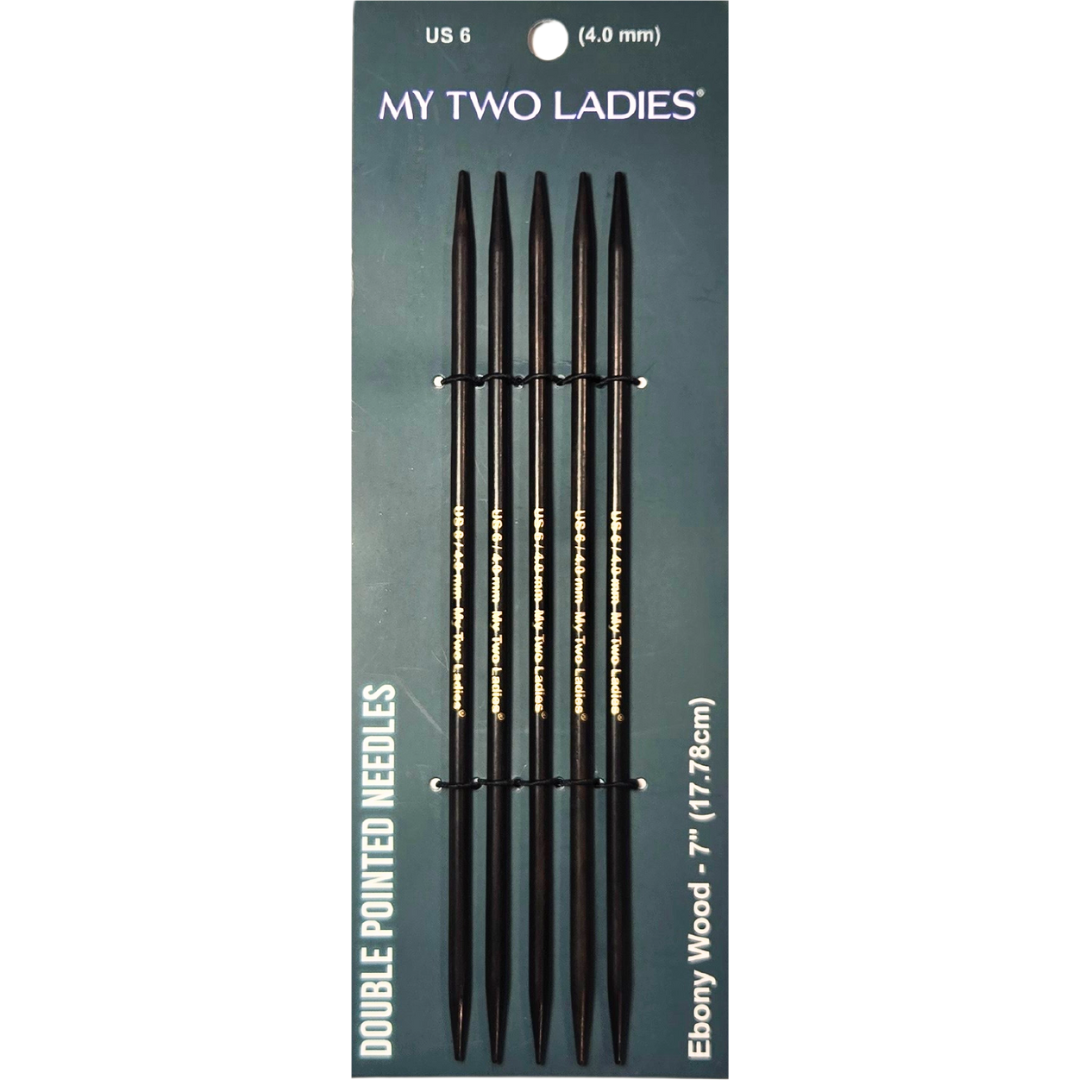 Infinity | Double Pointed Needles | Ebony | 11 Sizes