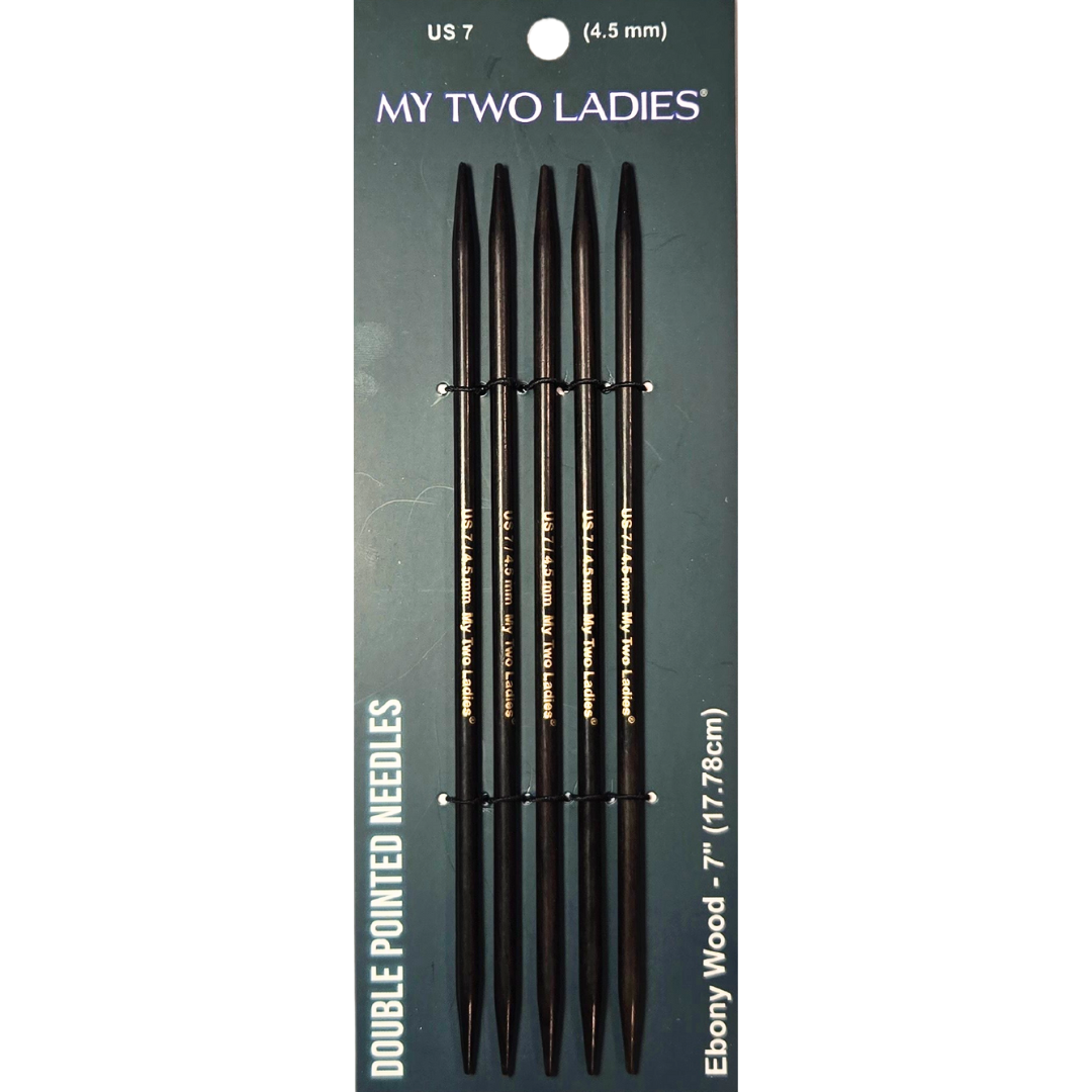 Infinity | Double Pointed Needles | Ebony | 11 Sizes