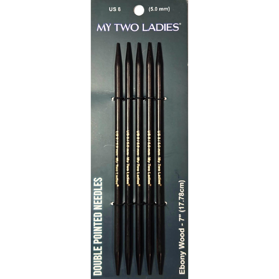 Infinity | Double Pointed Needles | Ebony | 11 Sizes